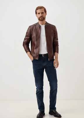 Jaqueta de Couro Dallas