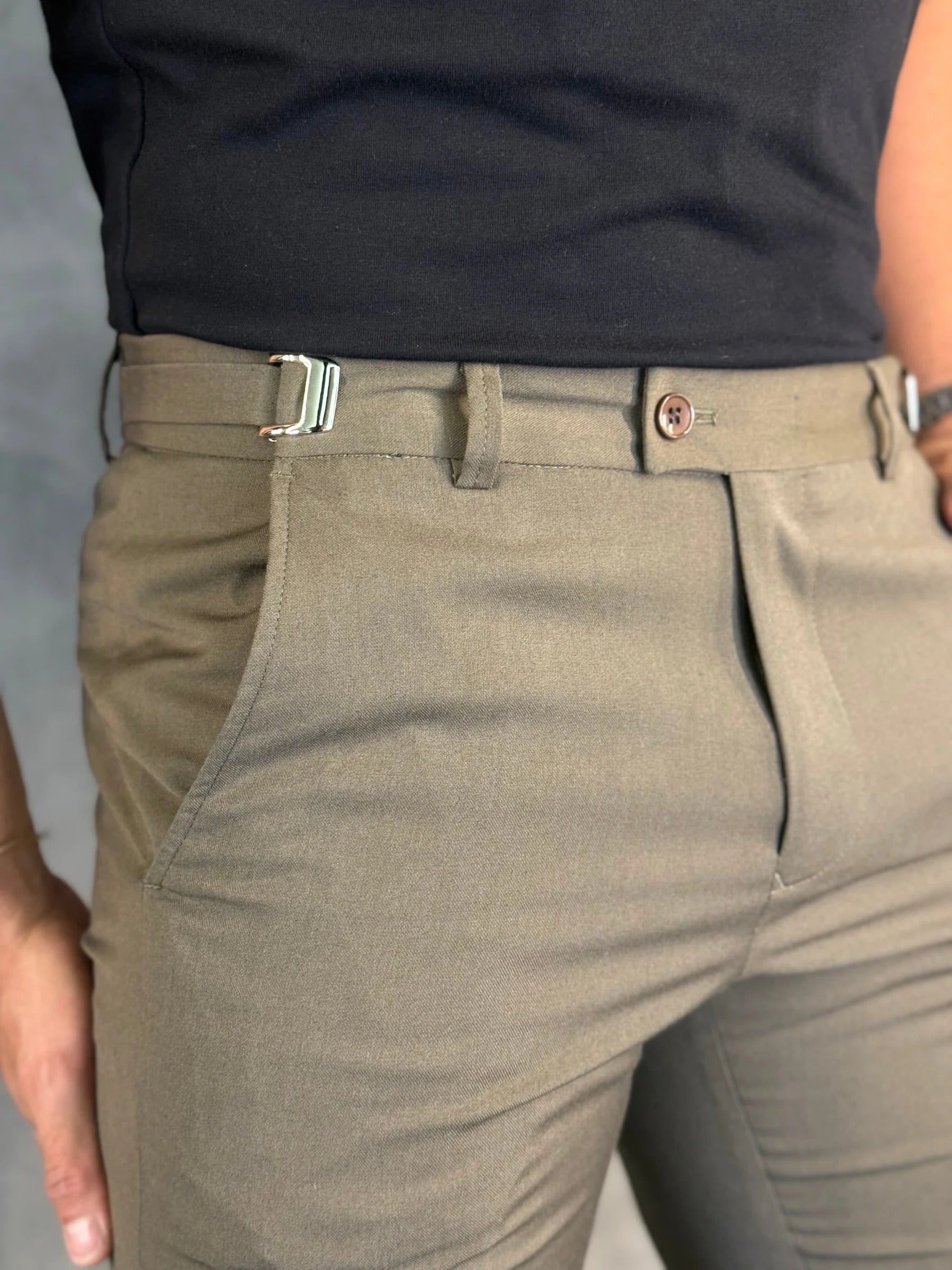 Calça Alf. Artemis Ponto H Marinho